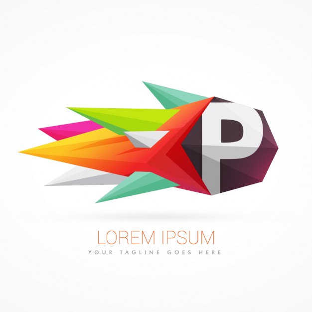 colorful-abstract-logo-with-lett