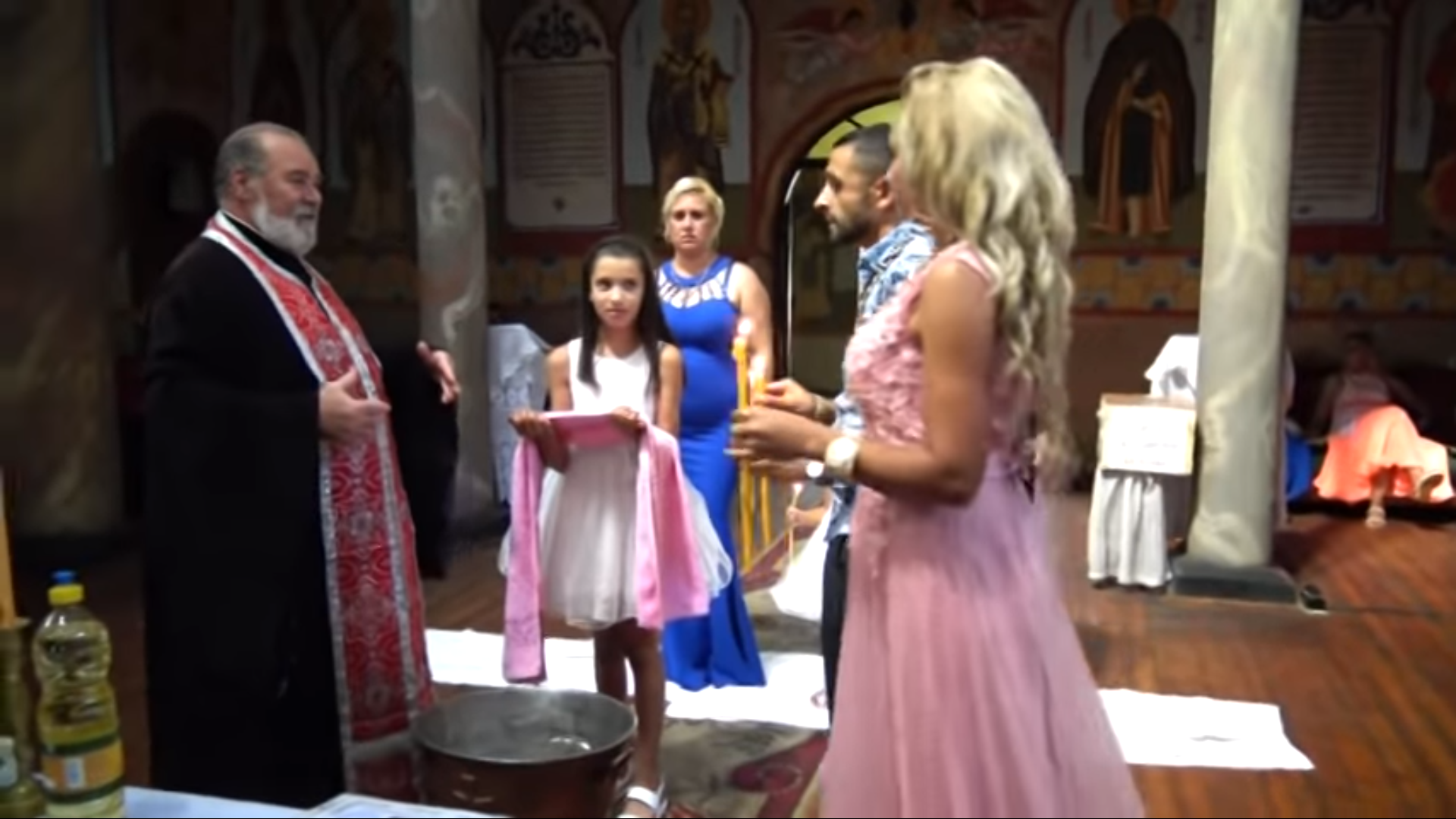 Krstenje Dragana Nikolic i Amela